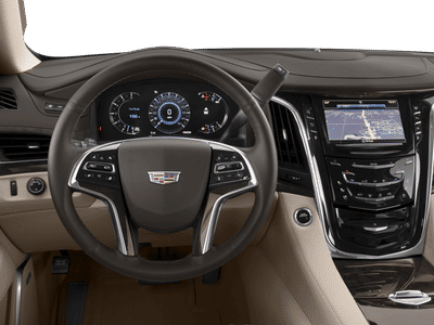 2017 Cadillac Escalade ESV — interior view