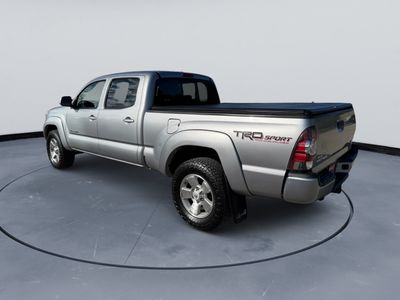 2015 Toyota Tacoma — rear three-quarter view