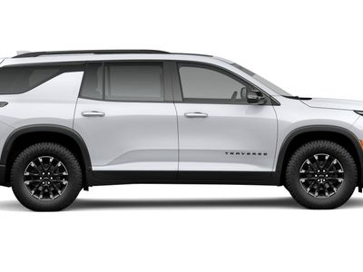 2026 Chevrolet Traverse — rear three-quarter view