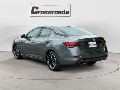 2025 Nissan Sentra — rear three-quarter view