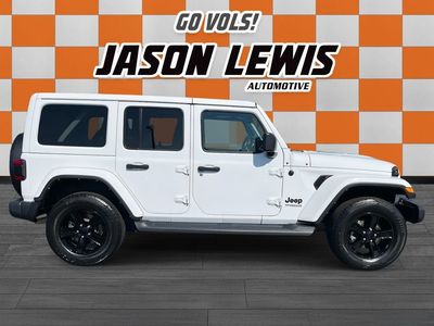 2021 Jeep Wrangler — side profile view