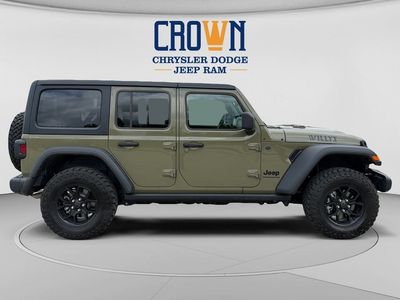 2025 Jeep Wrangler — side profile view