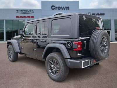 2025 Jeep Wrangler — rear three-quarter view