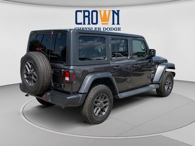 2020 Jeep Wrangler — rear three-quarter view