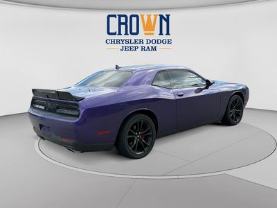 2018 Dodge Challenger — rear three-quarter view