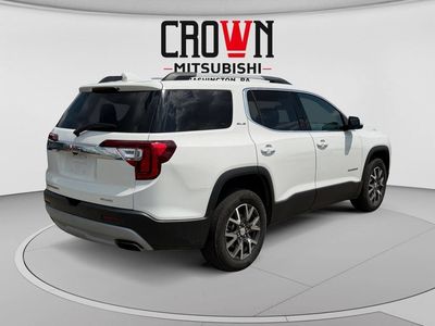 2021 GMC Acadia — rear three-quarter view