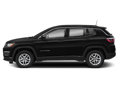 2021 Jeep Compass — rear three-quarter view