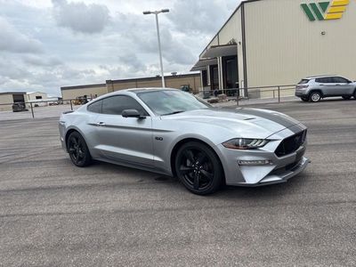 2022 Ford Mustang — rear three-quarter view