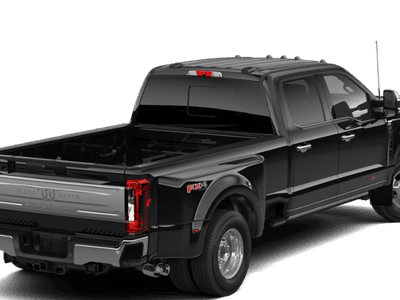 2026 Ford Super Duty F-350 DRW — rear three-quarter view