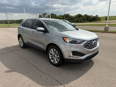 2024 Ford Edge — rear three-quarter view