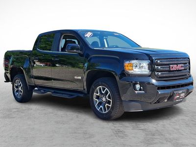 2020 GMC Canyon — rear three-quarter view