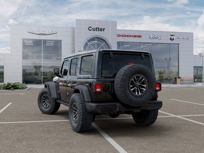 2026 Jeep Wrangler — rear three-quarter view