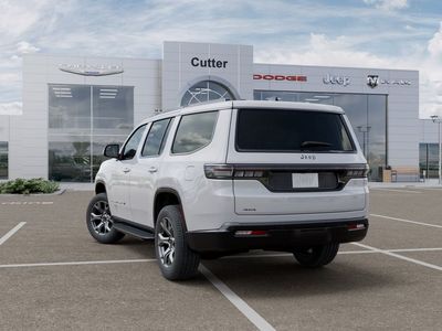 2026 Jeep Grand Wagoneer — rear three-quarter view