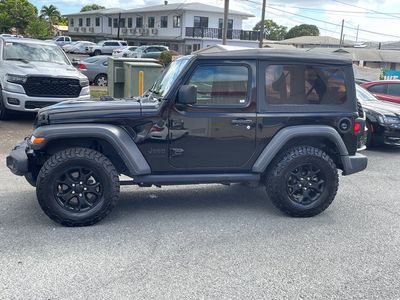 2022 Jeep Wrangler — interior view