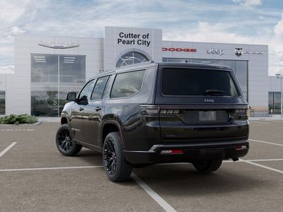 2026 Jeep Grand Wagoneer — rear three-quarter view
