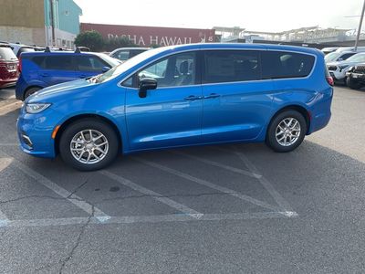 2026 Chrysler Pacifica — rear three-quarter view