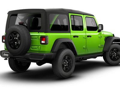 2026 Jeep Wrangler — side profile view