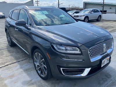 2020 Lincoln Nautilus — rear three-quarter view