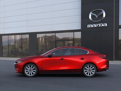 2026 Mazda Mazda3 Sedan — rear three-quarter view