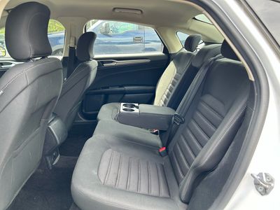 2017 Ford Fusion — rear three-quarter view