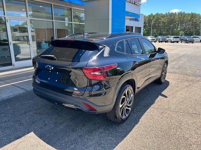 2025 Chevrolet Trax — rear three-quarter view