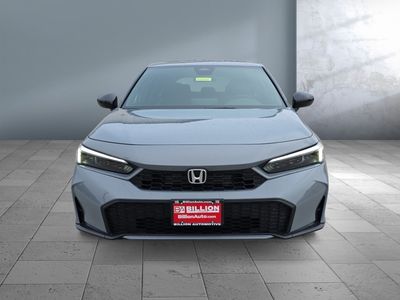 2026 Honda Civic Hatchback Hybrid — side profile view