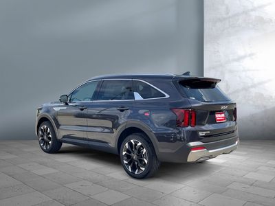2026 Kia Sorento — rear three-quarter view