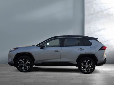 2025 Toyota RAV4 Plug-In Hybrid — rear three-quarter view