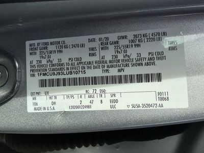 2020 Ford Escape - Photo 25