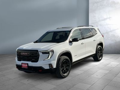 2026 GMC Acadia — front three-quarter view
