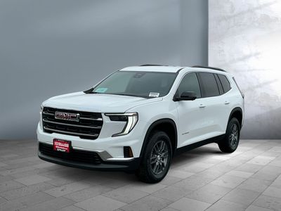 2026 GMC Acadia — front three-quarter view