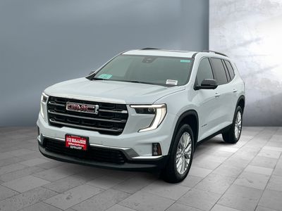2026 GMC Acadia — front three-quarter view