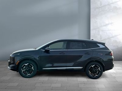 2026 Kia Sportage — rear three-quarter view
