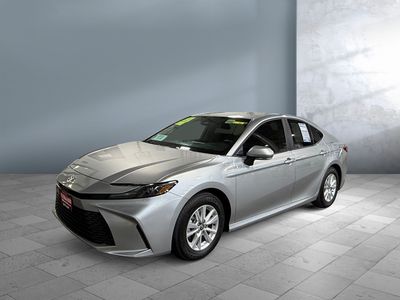 2026 Toyota Camry — front three-quarter view