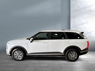 2026 Hyundai Palisade Hybrid — rear three-quarter view