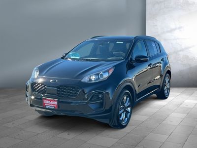 2022 Kia Sportage — front three-quarter view