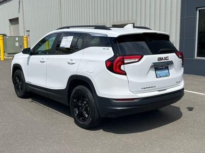 2023 GMC Terrain — rear three-quarter view