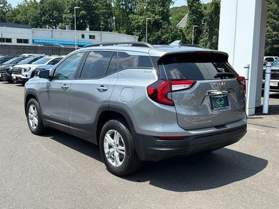 2023 GMC Terrain — rear three-quarter view