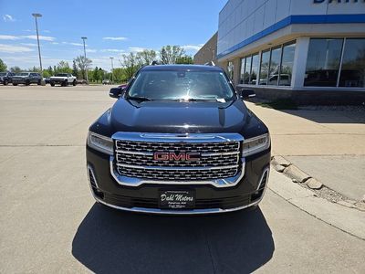 2021 GMC Acadia — rear three-quarter view