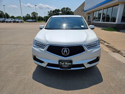 2017 Acura MDX — rear three-quarter view