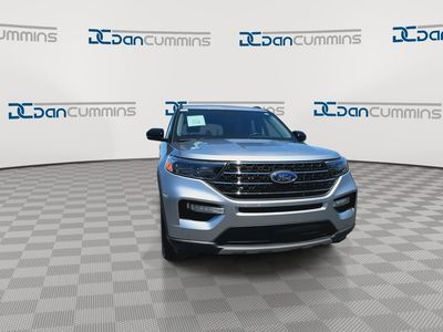 2024 Ford Explorer — rear three-quarter view