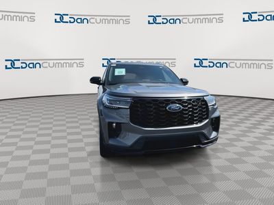 2025 Ford Explorer — rear three-quarter view
