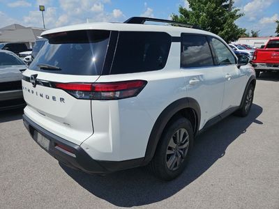 2025 Nissan Pathfinder — rear three-quarter view