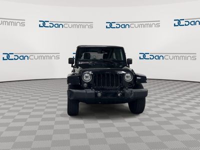 2017 Jeep Wrangler — rear three-quarter view