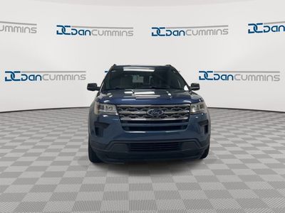 2019 Ford Explorer — rear three-quarter view