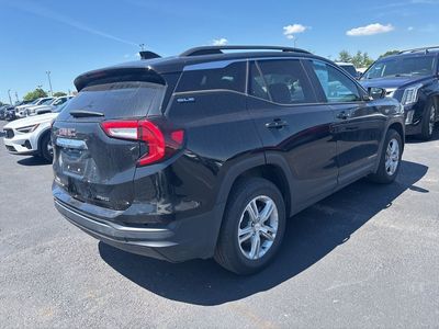 2022 GMC Terrain — rear three-quarter view