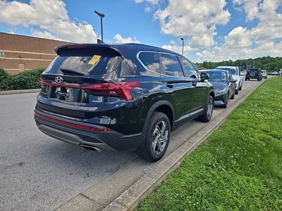 2023 Hyundai Santa Fe — rear three-quarter view