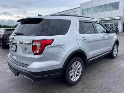2019 Ford Explorer — rear three-quarter view