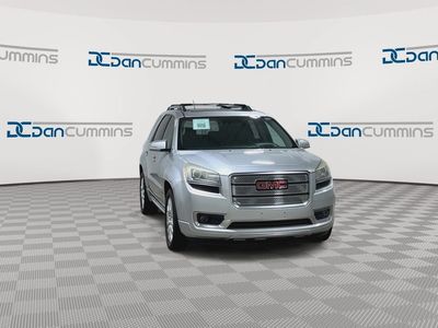 2015 GMC Acadia — rear three-quarter view