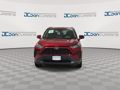 2019 Toyota RAV4 — rear three-quarter view